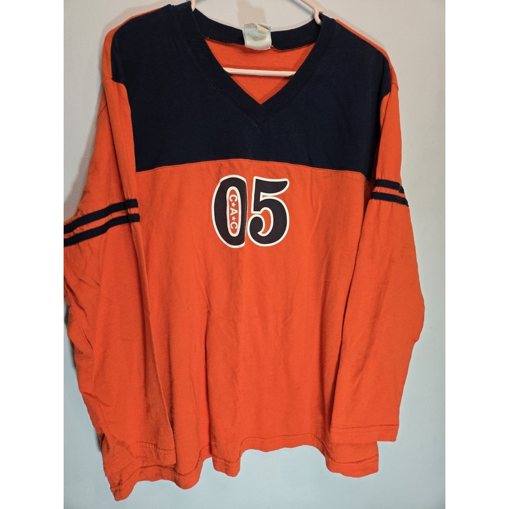 Vintage Action Sportswear Women's Plus Orange Shirt 18w Pants 14w 90s Y2k Comfy View 2